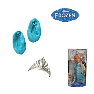 (Must Bundle) 🌻4/$20 Disney Elsa Doll Replacement Tiara and Slippers